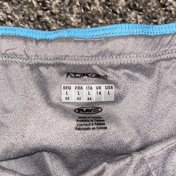 Baby Blue Athletic Shorts - Picture 3 of 5